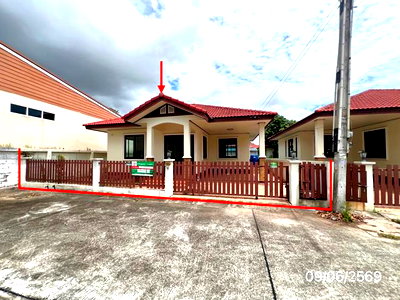 ขายบ้านเดี่ยว : บ้านเดี่ยว 54.7 ตร.วา สิริชนาภัทร์ ศรีราชา ชลบุรี 2.6M