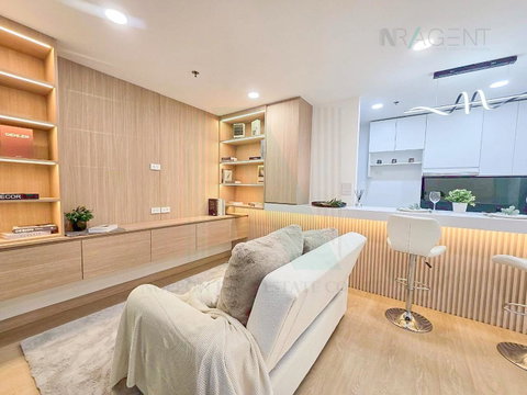 🎉 ขายคอนโด แบงค์คอก ฮอไรซอน รามคำแหง อาคาร 1 ชั้น 9 1 ห้องนอน ขนาด 40 ตรม ใกล้ ม.รามคำแหง