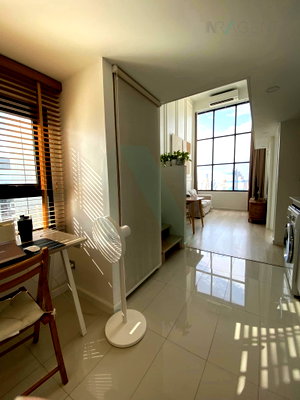 คอนโดให้เช่า : 📣Nice room!📣 ให้เช่าคอนโด ไนท์บริดจ์ ไพร์ม สาทร อาคาร 1 ชั้น 40 Duplex 2 ห้องนอน ขนาด 55.00 ตรม ใกล้ Empire Tower