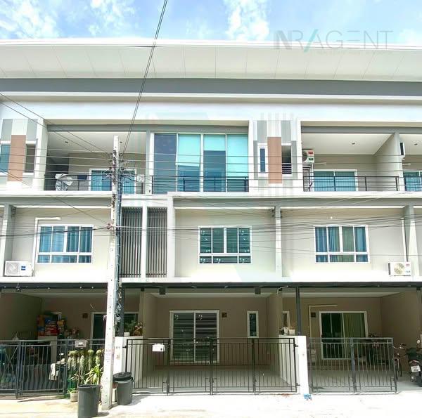 Townhouses for sale : 📌 For Sell Town house VISION SMART LIFE BANGPLU MRT STATION - RATTHANATHIBET 3-story 3 bedroom 3 bathroom