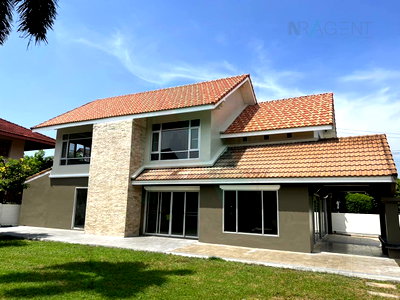 เช่าบ้านเดี่ยว ม.รังสิต : 📌 ให้เช่าบ้านเดี่ยว 2 ชั้น โครงการ หมู่บ้านเมืองเอก 3 ห้องนอน 3 ห้องน้ำ