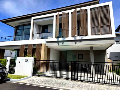 บ้านเดี่ยวให้เช่า : 📌 ให้เช่าบ้านเดี่ยว 2 ชั้น บางกอก บูเลอวาร์ด บางนา กม.5 4 ห้องนอน 5 ห้องน้ำ