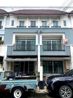 Townhouses for sale Bangkok : 📌 For Sell Town house BAAN KLANG MUANG URBANION RAMA9 - WONGWAEN 3-story 3 bedroom 3 bathroom