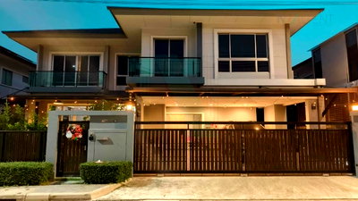 ขายบ้านเดี่ยว : 📌 ขายบ้านเดี่ยว โครงการ เดอะ ปาล์ม แจ้งวัฒนะ-ชัยพฤกษ์ 2 ชั้น 4 ห้องนอน 4 ห้องน้ำ