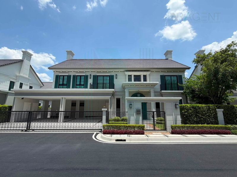 บ้านเดี่ยวให้เช่า : 📌 ให้เช่าบ้านเดี่ยว 2 ชั้น ณริณสิริ กรุงเทพกรีฑา 5 ห้องนอน 6 ห้องน้ำ