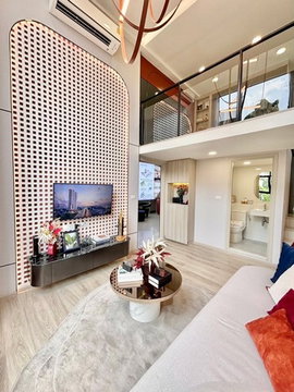 Selling down payment for The Origin Pinklao, 24th floor, beautiful ready-to-move-in unit, 34.6 sq.m., 1 bedroom plus Duo Space.