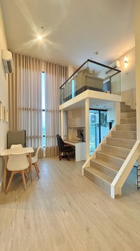 🚆 คอนโด Duplex 2 ชั้น ใกล้ BTS อุดมสุข | The Sky สุขุมวิท