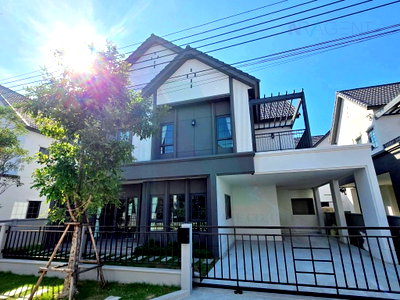 บ้านเดี่ยวให้เช่า : 📌 ให้เช่าบ้านเดี่ยว 2 ชั้น เซนโทร บางนา 4 ห้องนอน 5 ห้องน้ำ