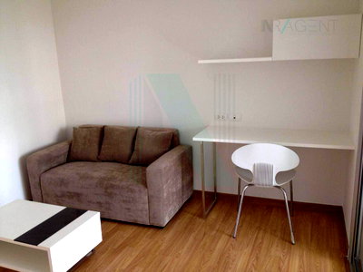 เช่าคอนโด ม.เทคโนโลยีราชมงคลกรุงเทพ : ให้เช่าคอนโด เดอะ ทรัสต์ เรสซิเด้นท์ รัชดา-พระราม 3 อาคาร 1 ชั้น 6 1 ห้องนอน ขนาด 29.00 ตรม ใกล้ ใกล้  รถไฟฟ้า BTS ช่องนนทรี