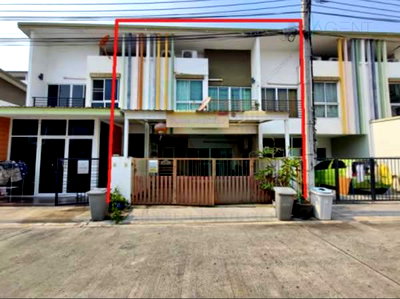 Townhouses for sale Big C Foodplace Sukhaphiban 5 : 📌 For Sell Town house CITY SENSE WATCHARAPOL 2-story 3 bedroom 2 bathroom