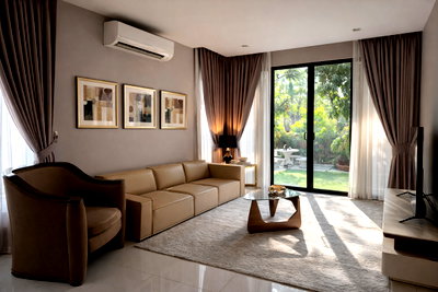 บ้านเดี่ยว ถนนรังสิต-นครนายก : ขายบ้านเดี่ยว สัมมากร รังสิต-คลอง 7 (ตกแต่งพร้อมเฟอร์ในภาพ)