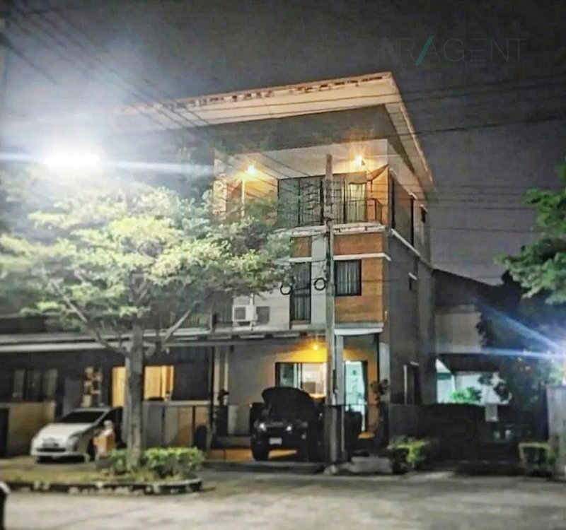 Townhouses for sale : 📌 For Sell Town house ECO SPACE BANGNA - WONGWAEN 3-story 3 bedroom 3 bathroom