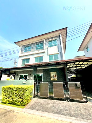 Houses for sale ม.เวสเทิร์น  : 📌 For Sell House CASA GRAND SUKAPIBAN 5 3-story 4 bedroom 5 bathroom