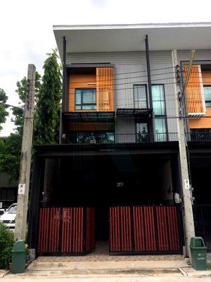 Townhouses for rent Boromarajonani College Of Nursing Noppharat Wachi : 📌 For Rent 3-story Townhouse ECO SPACE KASET - NAWAMIN 3 bedroom 3 bathroom