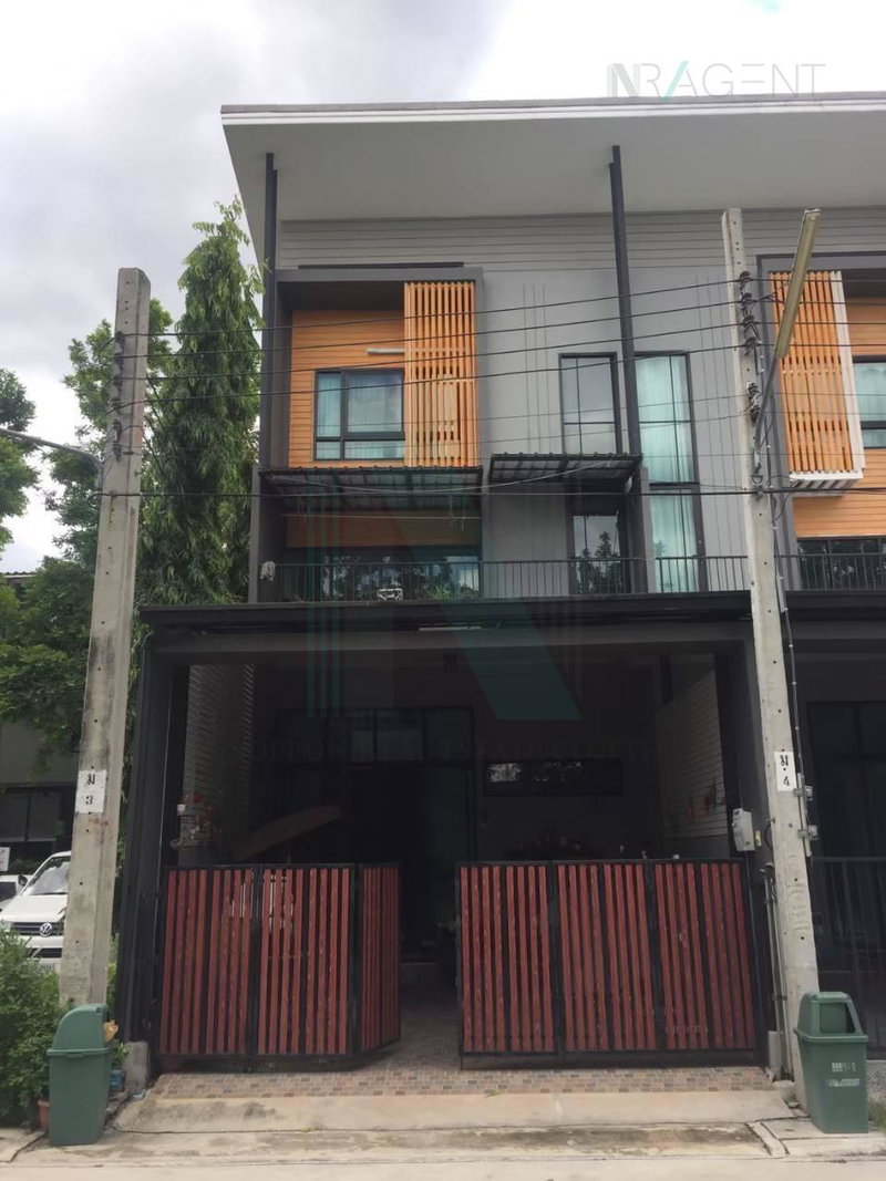 Townhouses for rent : 📌 For Rent 3-story Townhouse ECO SPACE KASET - NAWAMIN 3 bedroom 3 bathroom