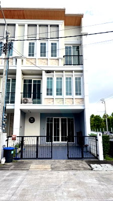 Townhouses for rent Nonthaburi : 📌 For Rent 3-story Townhouse GOLDEN CITY CHAENGWATTANA-MUANGTHONG 5 bedroom 4 bathroom