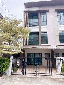 📌 For Rent 3-story Townhouse BAAN KLANG MUANG KALPAPRUEK 3 bedroom 3 bathroom