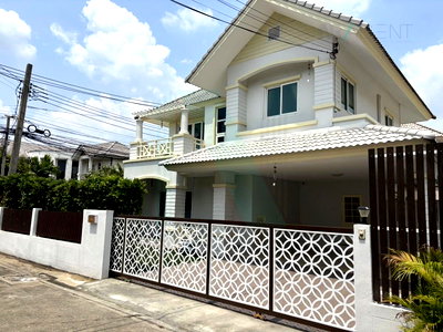 ขายบ้านเดี่ยว : 📌 ขายบ้านเดี่ยว โครงการ บ้านสวนราชา เกษตร - นวมินทร์ 2 ชั้น 4 ห้องนอน 3 ห้องน้ำ