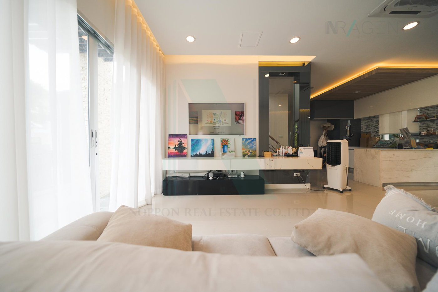 รูป 📌 ให้เช่าบ้านเดี่ยว 2 ชั้น บางกอก บูเลอวาร์ด พระราม 9-ศรีนครินทร์ 3 ห้องนอน 4 ห้องน้ำ - รูปที่ 3/8