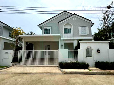เช่าบ้านเดี่ยว มาร์เก็ต วิลเลจ สุวรรณภูมิ : 📌 ให้เช่าบ้านเดี่ยว 2 ชั้น ชัยพฤกษ์ บางนา กม.15 3 ห้องนอน 4 ห้องน้ำ