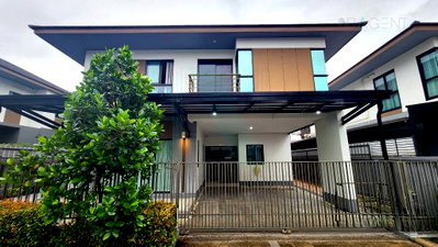 บ้านเดี่ยวให้เช่า : 📌 ให้เช่าบ้านเดี่ยว 2 ชั้น บ้านลุมพินี สวนหลวง ร.9 6 ห้องนอน 5 ห้องน้ำ