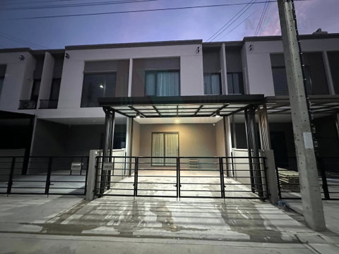📌 For Sell Town house PLENO SUKSAWAT-PRACHAUTHIT 60 2-story 3 bedroom 2 bathroom