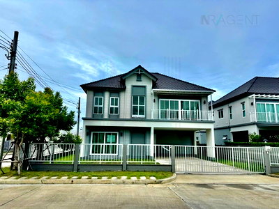 เช่าบ้านเดี่ยว โรงเรียนนวมินทราชินูทิศ สวนกุหลาบวิทยาลัย สมุทรปราการ : 📌 ให้เช่าบ้านเดี่ยว 2 ชั้น แกรนด์ สิวารมณ์ สุขุมวิท-บางปู 4 ห้องนอน 3 ห้องน้ำ