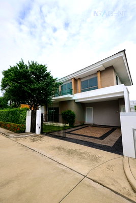 บ้านเดี่ยวให้เช่า : 📌 ให้เช่าบ้านเดี่ยว 2 ชั้น เพอร์เฟค เพลส พระราม 9-กรุงเทพกรีฑา 4 ห้องนอน 4 ห้องน้ำ