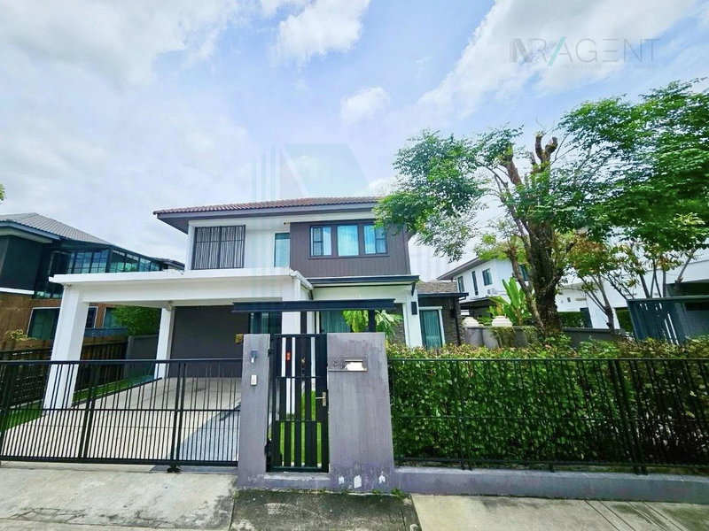 บ้านเดี่ยวให้เช่า : 📌 ให้เช่าบ้านเดี่ยว 2 ชั้น มัณฑนา บางนา กม.7 4 ห้องนอน 3 ห้องน้ำ