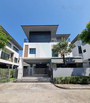 📌 ให้เช่าบ้านเดี่ยว 3 ชั้น บ้านลุมพินี สวนหลวง ร.9 3 ห้องนอน 5 ห้องน้ำ