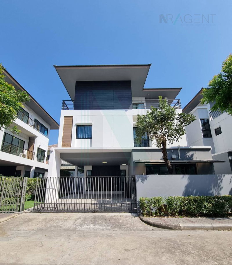 Houses for rent : 📌 For Rent 3-story House BAAN LUMPINI SUANLUANG RAMA 9 3 bedroom 5 bathroom