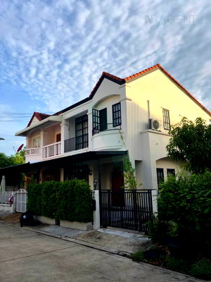 บ้านเดี่ยว ม.ราชพฤกษ์ : 📌 ขายบ้านแฝด โครงการ บ้านรติรมย์ 3 2 ชั้น 3 ห้องนอน 2 ห้องน้ำ