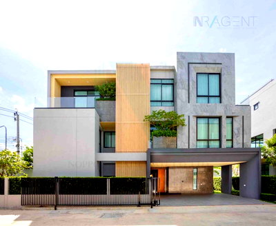 บ้านเดี่ยวให้เช่า : 📌 ให้เช่าบ้านเดี่ยว 3 ชั้น เดอะ มาสเตอร์ ราชพฤกษ์ - สะพานมหาเจษฎาบดินทร์ฯ 3 ห้องนอน 4 ห้องน้ำ