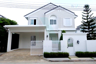 เช่าบ้านเดี่ยว มาร์เก็ต วิลเลจ สุวรรณภูมิ : 📌 ให้เช่าบ้านเดี่ยว 2 ชั้น ชัยพฤกษ์ บางนา กม.15 3 ห้องนอน 4 ห้องน้ำ