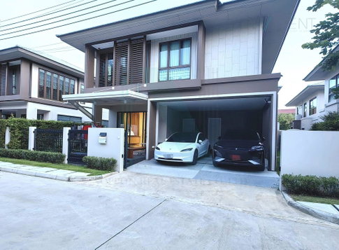 📌 ให้เช่าบ้านเดี่ยว โครงการ บุราสิริ กรุงเทพกรีฑา 2 ชั้น 4 ห้องนอน 4 ห้องน้ำ