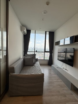 ให้เช่า คอนโด นิช ไพรด์ เตาปูน 1-bed ขนาด 32 ตร.ม. ชั้น15 (มีเครื่องซักผ้า) 🆔 line: eyannie