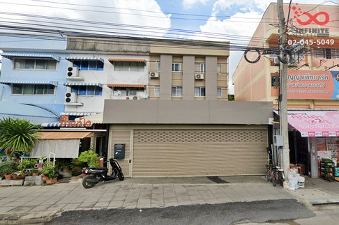 ขายอาคารพาณิชย์ 2 คูหา 3.5 ชั้น 54 ตร.ว. ติดถนนพระยาสุเรนทร์ - รามอินทรา ทำโฮมออฟฟิศเหมาะมาก  ใกล้รถไฟฟ้าสายสีชมพู