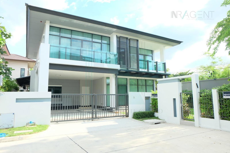 Houses for rent : 📌 For Rent 2-story House SETTHASIRI ONNUT - SRINAKARINDRA 4 bedroom 4 bathroom