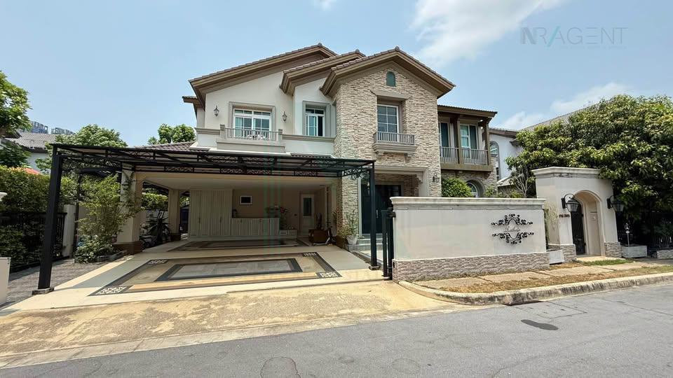 รูป 📌 ให้เช่าบ้านเดี่ยว 2 ชั้น นันทวัน บางนา กม.7 4 ห้องนอน 5 ห้องน้ำ - รูปที่ 1/8