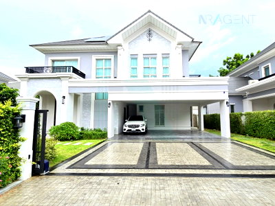 เช่าบ้านเดี่ยว นิคมอัญธานี (เจมโมโปลิส) : 📌 ให้เช่าบ้านเดี่ยว 2 ชั้น เพอร์เฟค มาสเตอร์พีซ สุขุมวิท 77 4 ห้องนอน 5 ห้องน้ำ