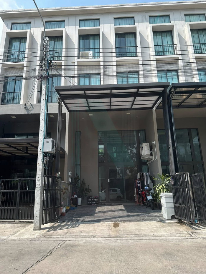 รูป 📌 ให้เช่าทาวน์เฮาส์ 3 ชั้น พาทิโอ งามวงศ์วาน-ประชาชื่น 3 ห้องนอน 3 ห้องน้ำ - รูปที่ 1/8