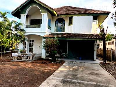 Houses for rent TRIAMUDOMSUKSANIMKLAO SCHOOL : 📌 For Rent House SAMMAKON RAMKHAMHAENG 2-story 4 bedroom 4 bathroom