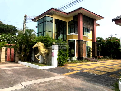 บ้านเดี่ยว สนามบินสุวรรณภูมิ : ขายบ้าน  สุวัฒนา การ์เด้น โฮม หนองปรือ บางละมุง ชลบุรี CX-165017 ✅ ทักไลน์ @connexproperty ตอบทันที ทีมงานมืออาชีพ ✅