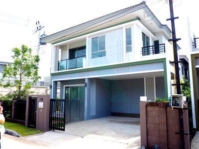 บ้านเดี่ยว วิทยาลัยดุสิตธานี : 📌 ขายบ้านเดี่ยว โครงการ เดอะ แพลนท์ เอสทีค พัฒนาการ 2 ชั้น 3 ห้องนอน 3 ห้องน้ำ