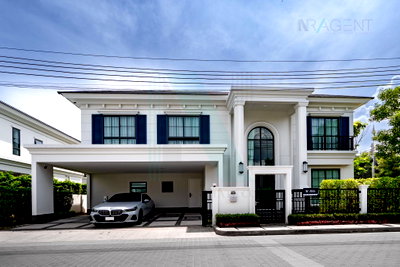 เช่าบ้านเดี่ยว มาร์เก็ต วิลเลจ สุวรรณภูมิ : 📌 ให้เช่าบ้านเดี่ยว 2 ชั้น เศรษฐสิริ บางนา กม.10 4 ห้องนอน 5 ห้องน้ำ