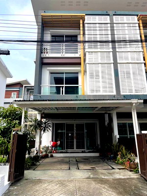 Townhouses for sale Si Rat Station : 📌 For Sell Town house CHUAN CHUEN MODUS CENTRO 3-story 3 bedroom 3 bathroom
