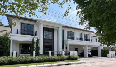 📌 For Rent 2-story House SETTHASIRI BANGNA-SUVARNABHUMI 5 bedroom 6 bathroom