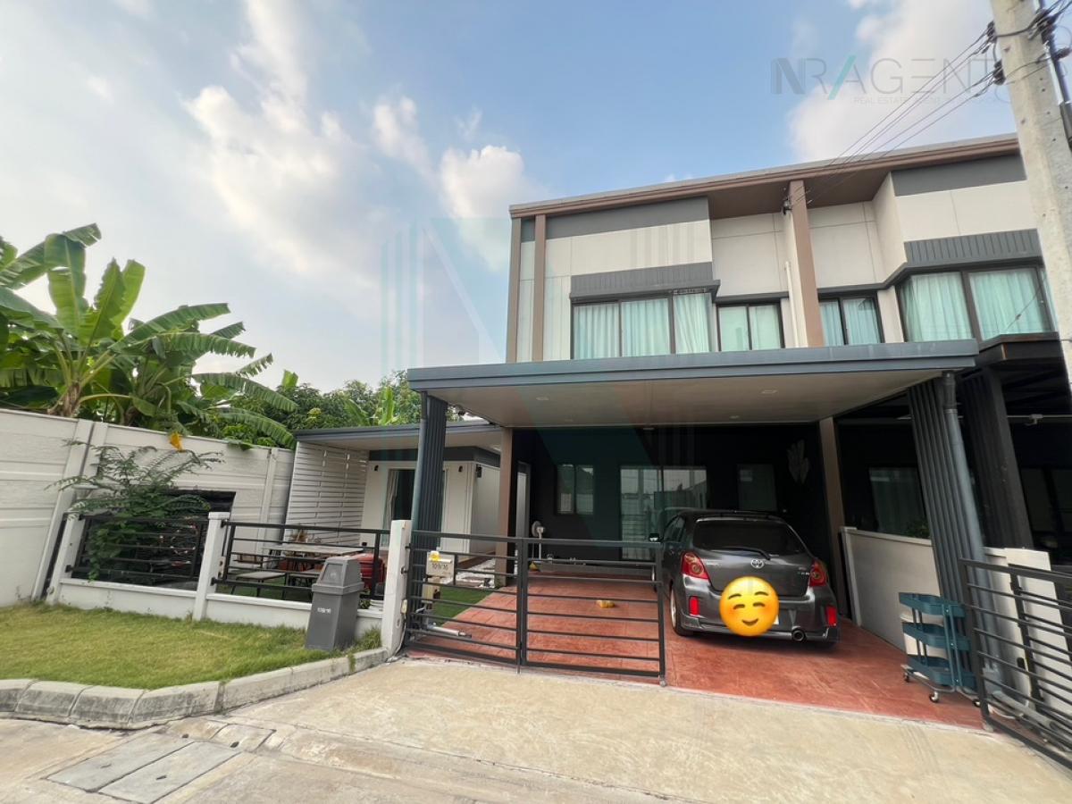 รูป 📌 ให้เช่าทาวน์เฮาส์ 2 ชั้น โครงการ พลีโน่ รัตนาธิเบศร์ - บางใหญ่ 3 ห้องนอน 4 ห้องน้ำ - รูปที่ 1/8