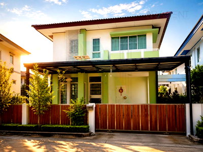 ขายบ้านเดี่ยว : 📌 ขายบ้านแฝด โครงการ บ้านพร้อมพัฒน์ พระราม 9 - วงแหวน 2 ชั้น 3 ห้องนอน 2 ห้องน้ำ