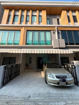 📌 For Rent 3-story Townhouse EIGEN PREMIUM TOWNHOME PATTANAKARN 4 bedroom 4 bathroom